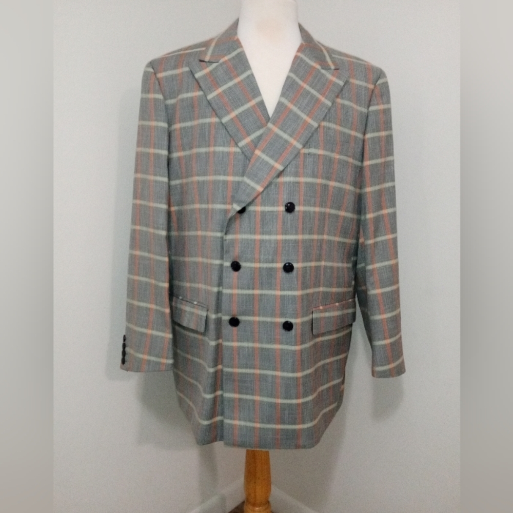 🔥 Steven Land double breasted suit 44R/38w